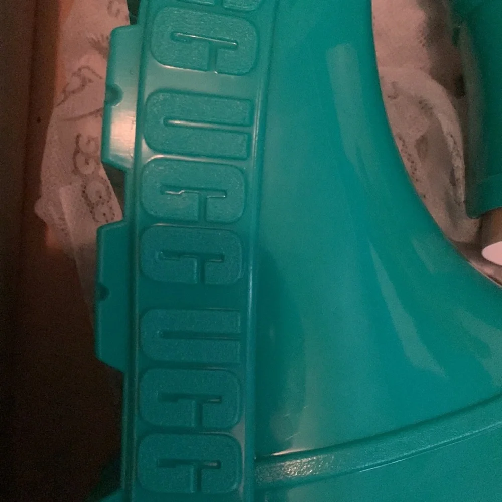 Ugg drizlita rain boots teal color - Picture 3 of 7